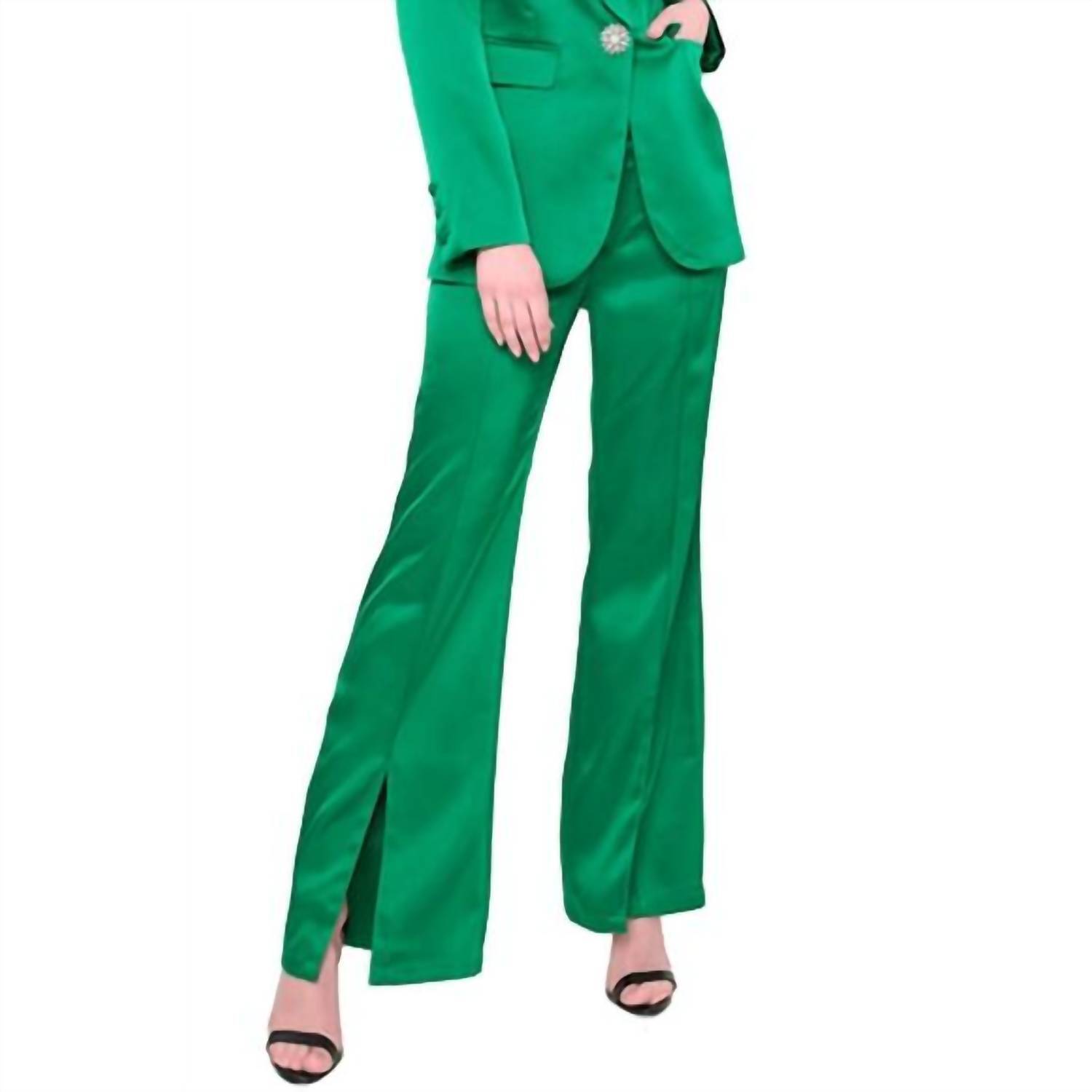New Flora Bea Catie Pant In Rosemary Green
